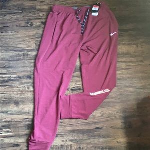 Men’s Nike joggers with FSU Seminoles on leg